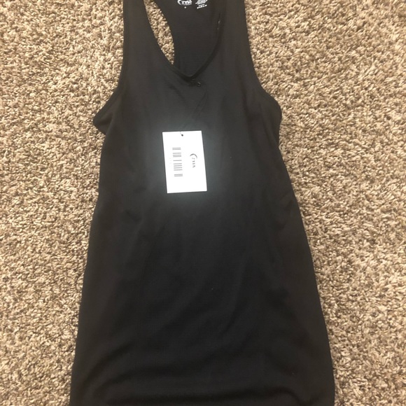 Zyia Tops - NWT black copper charge tank